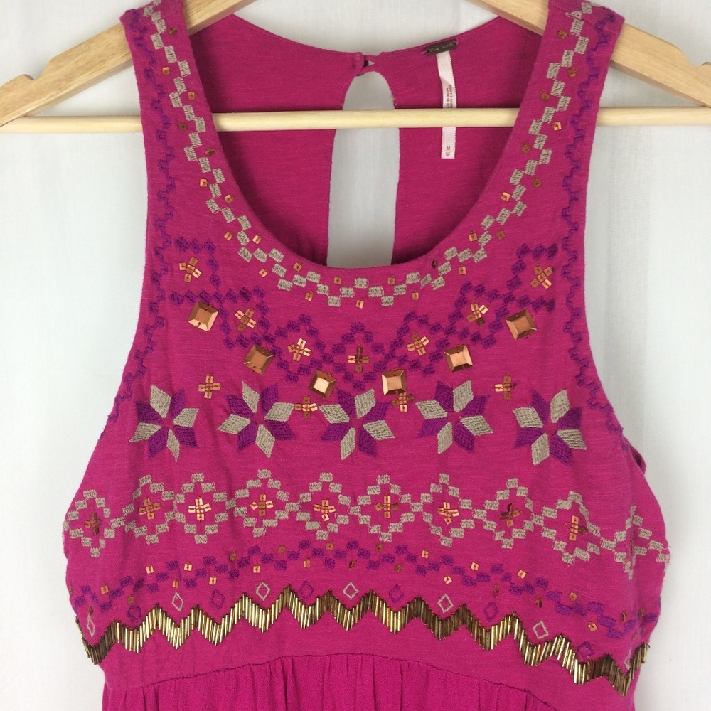 Free people embellished top